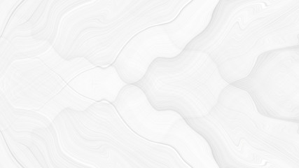 Graphic symmetrical pattern for wallpaper and packaging for various purposes. The background is gray and white with a gradient texture of stripes, lines, waves and geometric shapes.