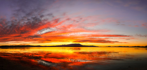 Fototapeta na wymiar Tasmanian Sunset