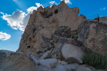 Cappadokia, Turkey,  Uchisar fortress