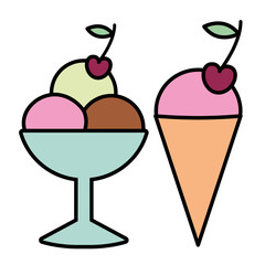 Ice cream design