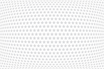 Stars pattern. White textured background.