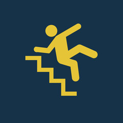 web design icon and symbol. Flat vector sign isolated on blue background. Simple vector illustration for graphic and web design.