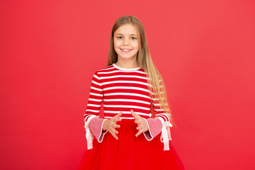 Hope for the best. Girl hopeful excited face making wish. Believe in miracle. Child girl dreaming...