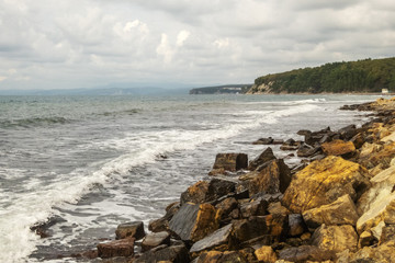 Fototapeta na wymiar coast of the sea