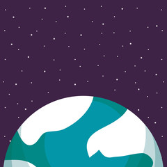 Obraz premium Earth planet design