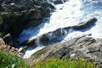 Küste, Südengland, Cornwall