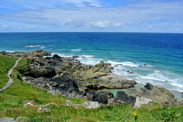 Küste, Südengland, Cornwall