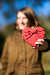 Fototapeta premium Valentine's day background