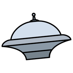 Alien spaceship design
