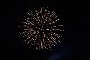 Obraz premium fuegos artificiales