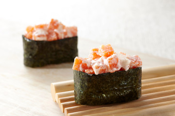 Delicious Japanese food, sushi