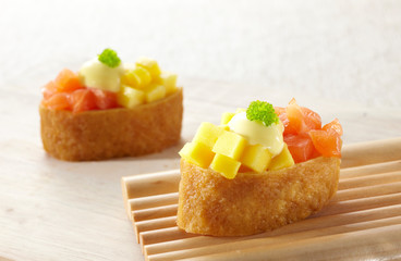 Delicious Japanese food, sushi