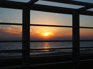 atardecer