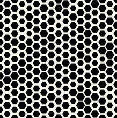 hexagon halftone seamless minimal design pattern, geometric background print texture