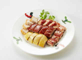 Delicious Chinese food, Cantonese style roast meat