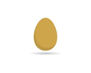 Egg icon vector logo