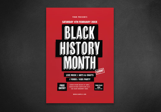 Black History Month Layout