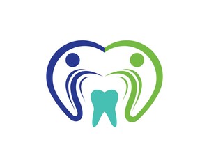 Smile Dental logo Template vector illustration icon