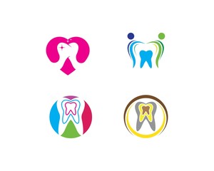 Smile Dental logo Template vector illustration icon