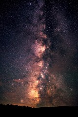 Colorful Milky Way