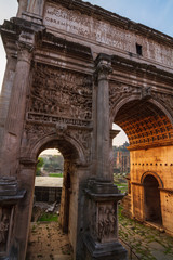 Fototapeta premium Old Vatican Town of Rome, Italy in Europe