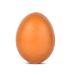 Eggs isolated on white background