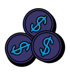 money coins design