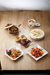 Delicious Chinese cuisine, Cantonese set menu combination