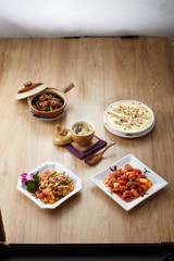 Delicious Chinese cuisine, Cantonese set menu combination