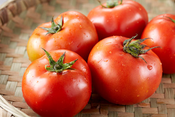 Fresh ingredients, tomatoes