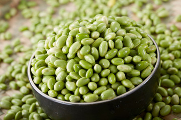 Fresh ingredients, peas