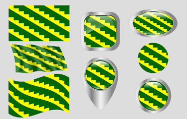 Flag of Gurabo, Puerto Rico