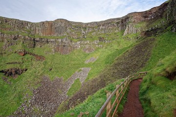 Nordirland - Giant's Causeway Bay - Unterer Cliff-Weg