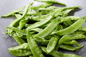 Fresh vegetables, peas
