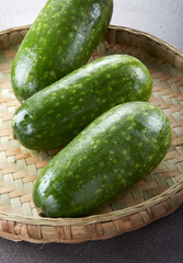 Fresh vegetables, zucchini