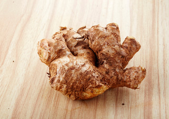 Fresh ingredients, ginger