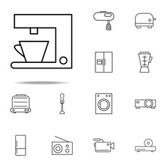 coffee machine icon. web icons universal set for web and mobile