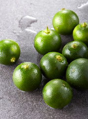 Fresh ingredients, lime