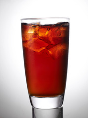 Cool drink, lemon fruit tea