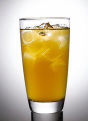 Cool drink, lemon fruit tea