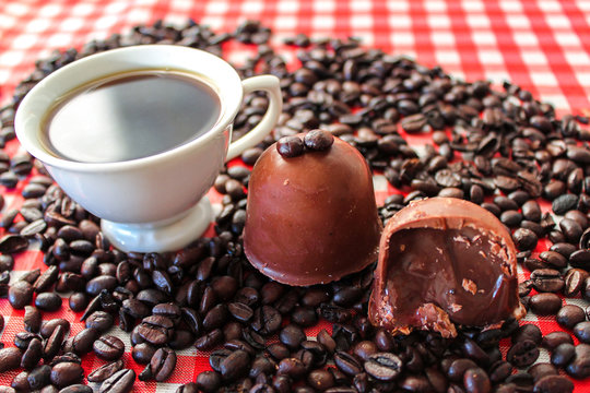 Trufa de caf&eacute;