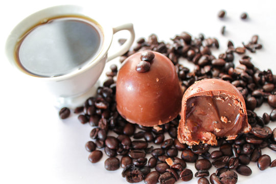 Trufa de caf&eacute;