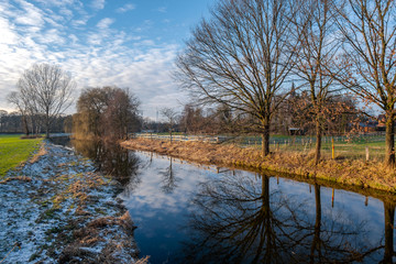 Die Dinkel bei Nienborg im Winter