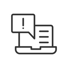 Fototapeta premium laptop icon