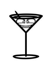 monster gesicht lebendig comic cartoon lustig drink durst party feiern alkohol saufen betrunken trinken saufen clipart design