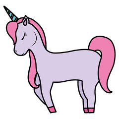 Cute unicorn design