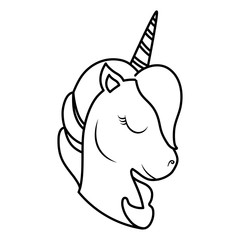 cute unicorn icon