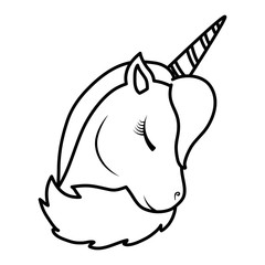 Cute unicorn design