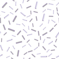 Light Purple vector seamless, isometric layout with flat lines.