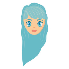 Cartoon girl design